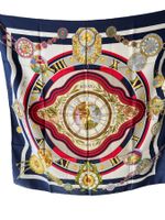 Magnifique Hermès Carré Foulard Scarf en soie 88cm