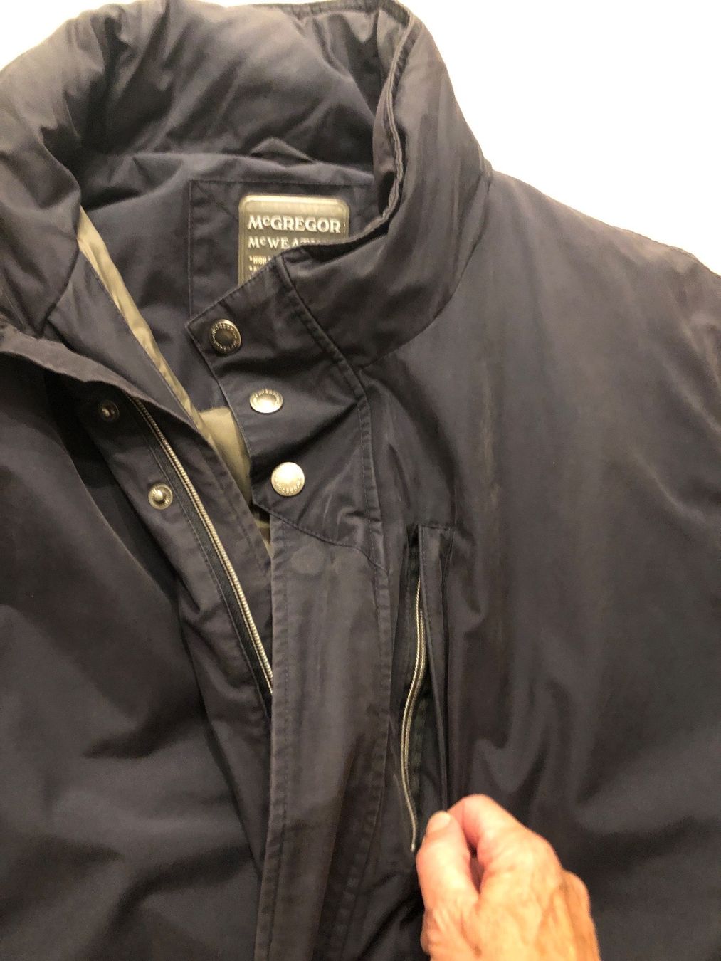 Jacken: Mc Gregor , Herrenjacke, Herrenmantel, Waterproof, Gr.52 – Gebraucht aus Grosshöchstetten von ferien06