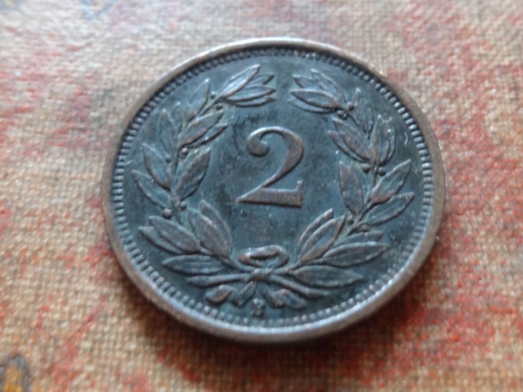 Tutti le monete: 2 Rp. 1932  (D) – Usato da Romanel-sur-Lausanne venduto da Swift13 1