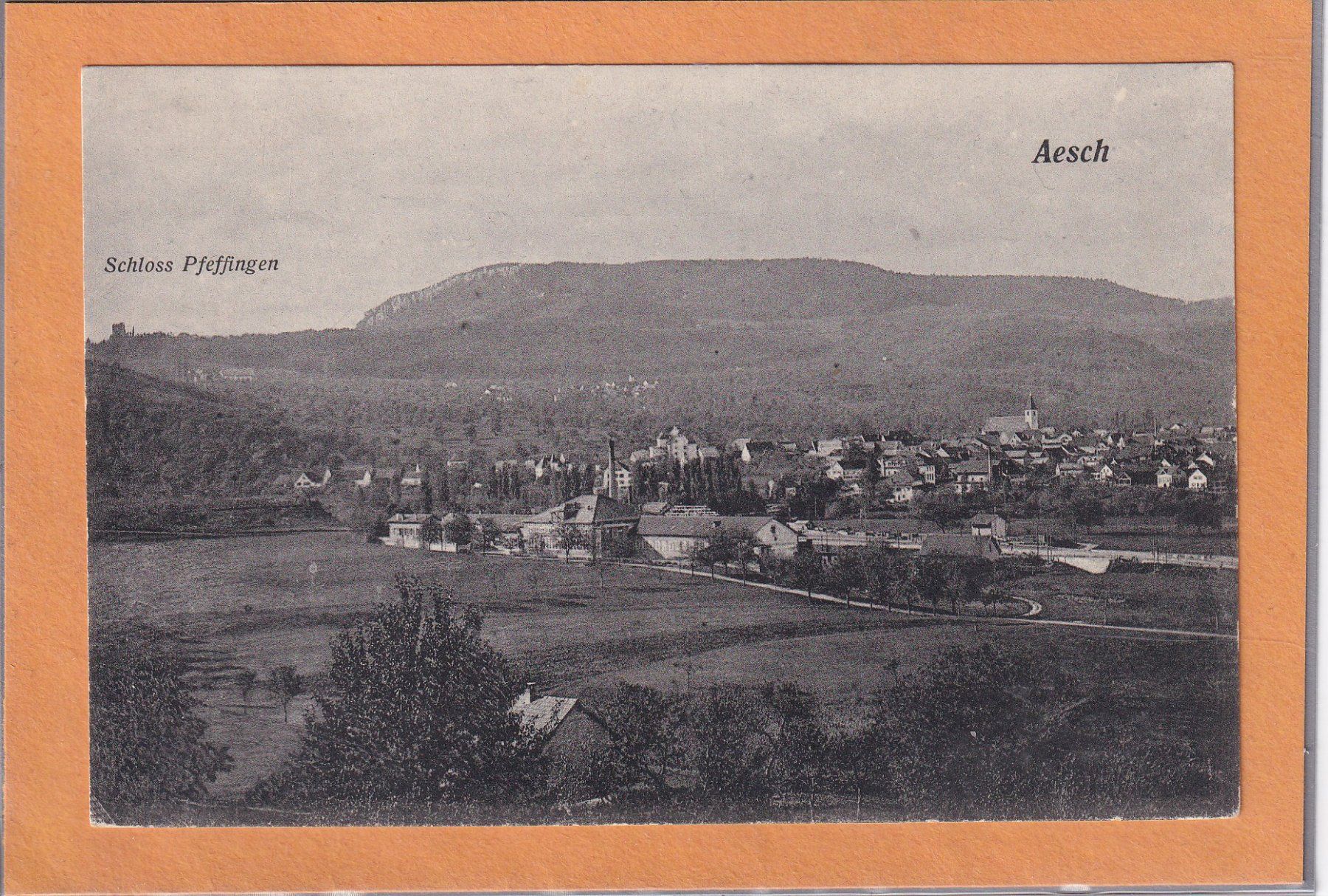 Cartes postales: Aesch - Vue générale - 1915 – D'occasion à Orvin par Pyaeschli