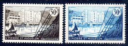 SAINT-PIERRE ET MIQUELON 2 MARKEN ** POSTFRISCH ** - KA40