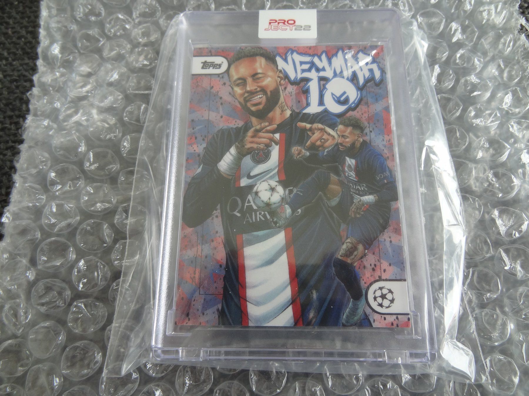 Topps Carte collezionabili: topps Project 22 Neymar Trading Card – Nuovo e nell'imballaggio originale da Lyss venduto da Famicom