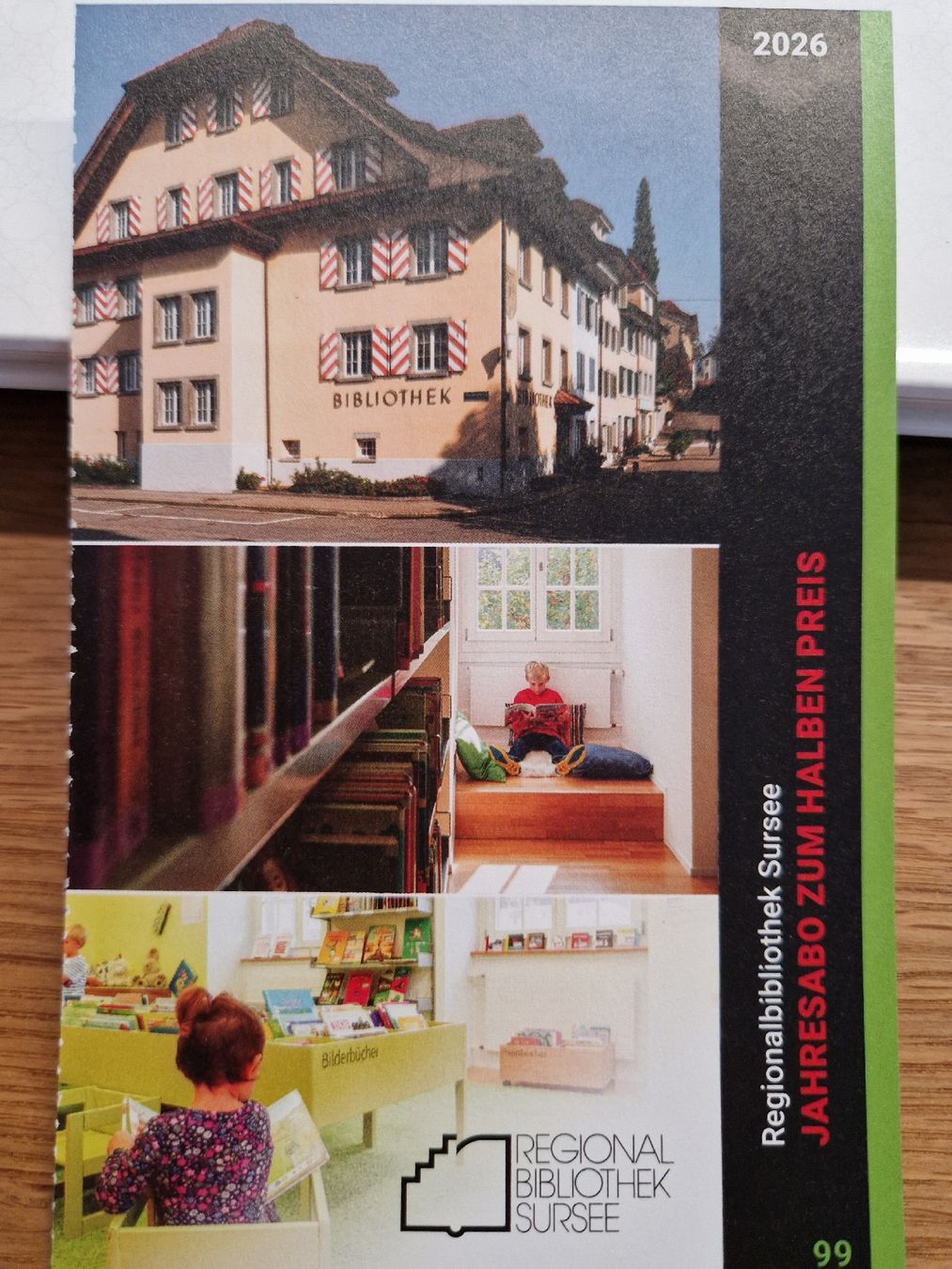 Gutscheine: 2für1 Regionalbibliothek Sursee – Neu und originalverpackt aus Kulmerau von Doene7