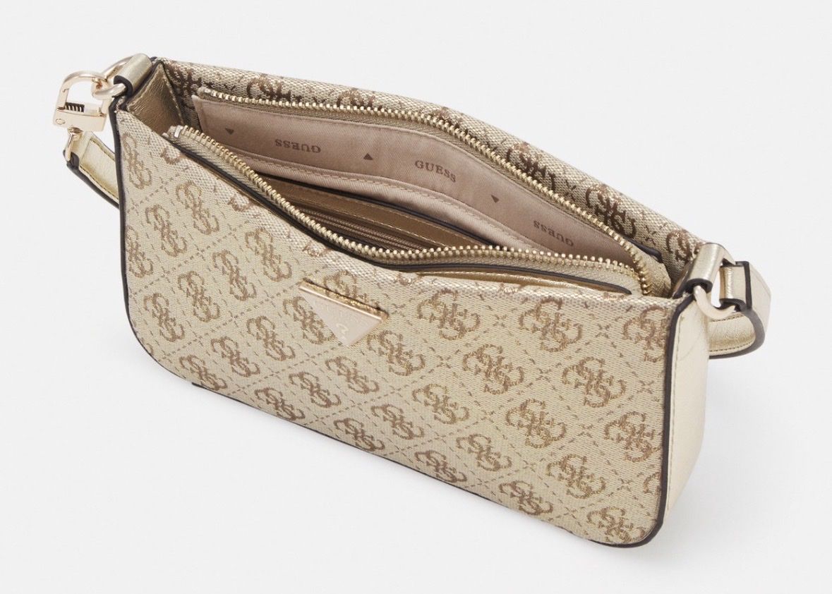 Guess Sacs: TWILLER MINI TOP ZIP SHOULDER - gold-coloured – Neuf (Voir description) à Gontenschwil par eli9923 3
