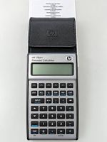 HP 17bII+ Finanzrechner inkl. Etui & Anleitung