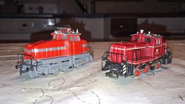 H0 2 Märklin Digital Loks Defekt für Bastler.