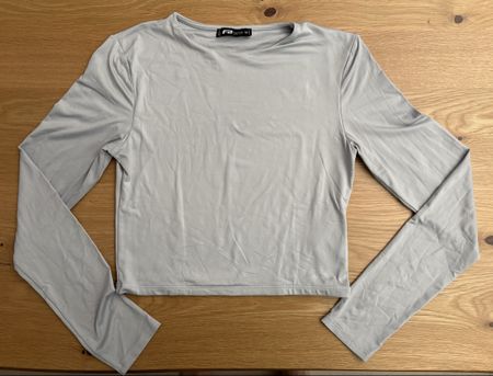 Pull à manches longues gris FB Sisters