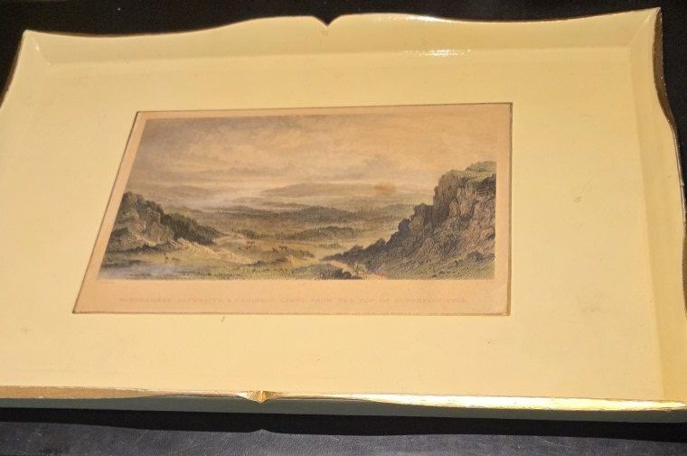 Piatti di portata: Englisches Landschaftstablett Windermere Lake District Table – Usato da Flums venduto da Flumsantik