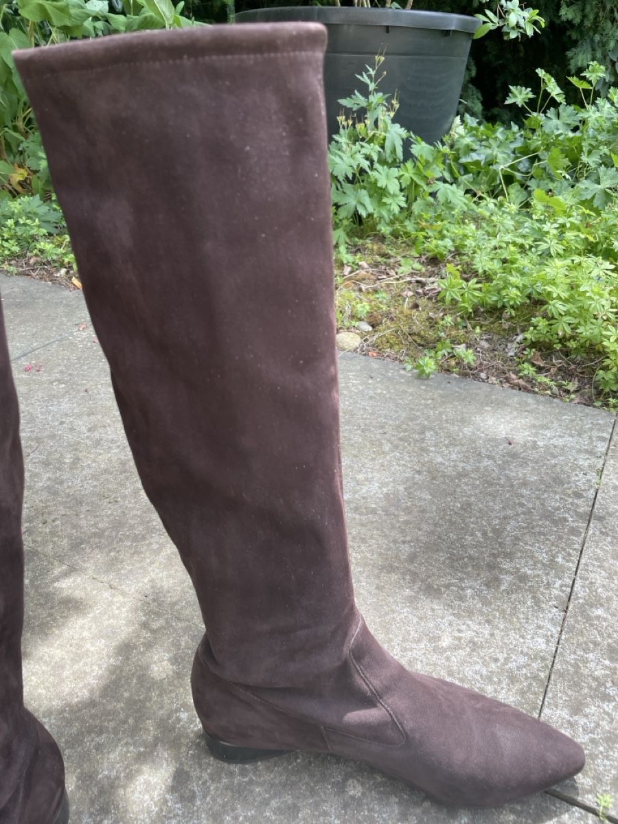 Scarpe da donna: Braune Wildleder Stiefel Grösse 39 – Nuovo (secondo la descrizione) da Zürich venduto da Galfran 3