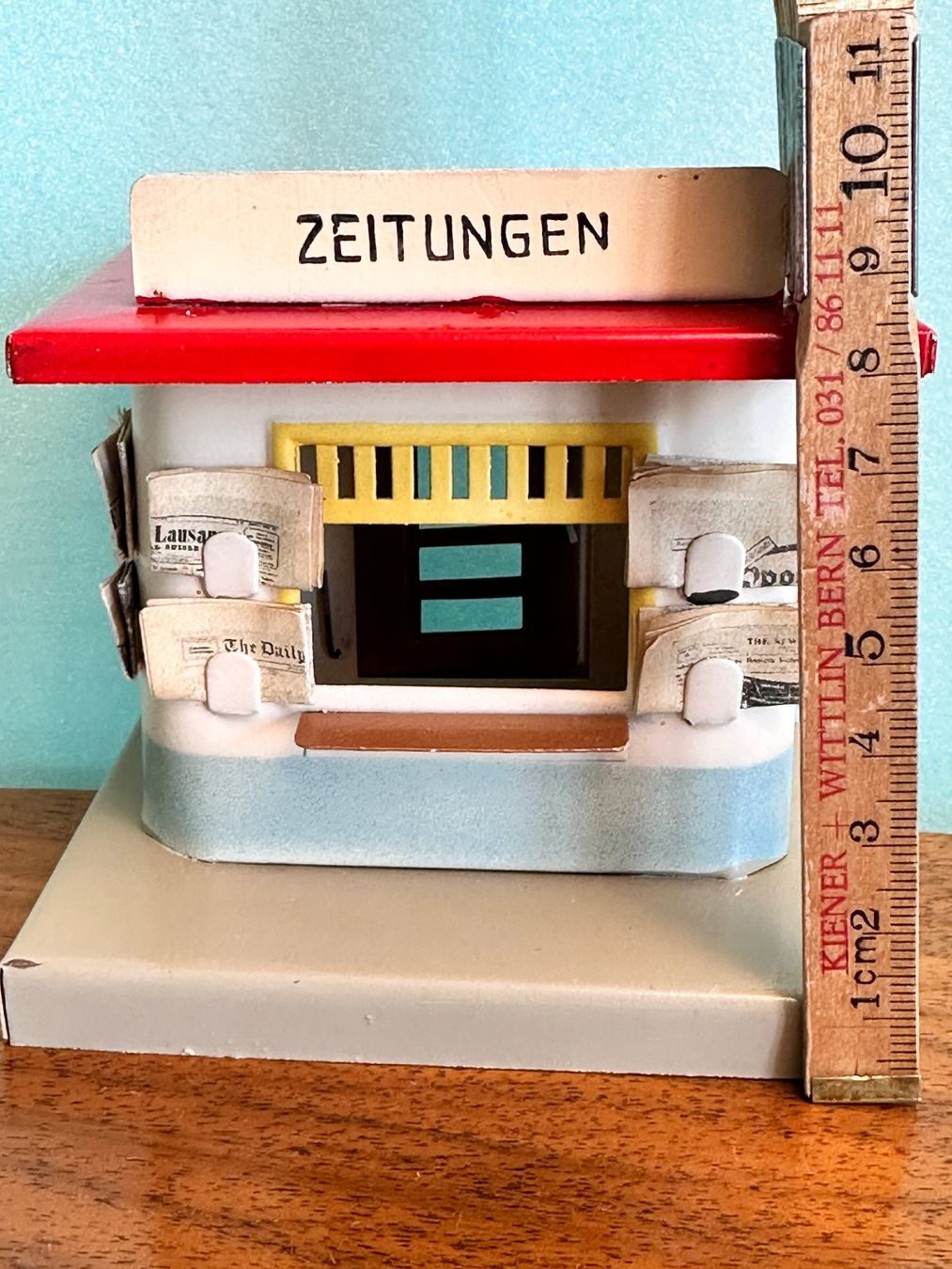 Kibri Modellini di ferrovie: Kibri Kiosk / Zeitungen , neuwertig – Usato da Seuzach venduto da Jage 6