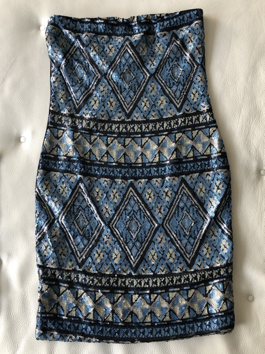 Vestiti: Robe à sequins bleue – Nuovo (secondo la descrizione) da Cointrin venduto da sacha1981