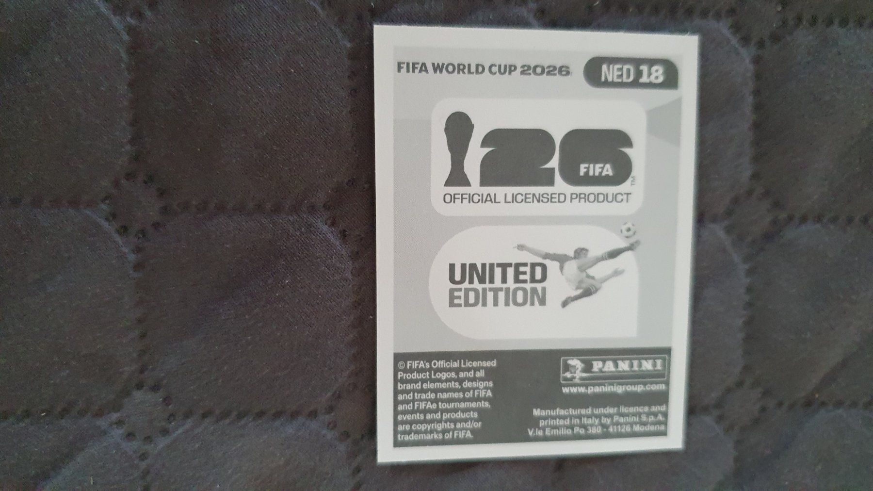 Panini Carte collezionabili: Panini WM 2026 - NED 18 – Usato da Beromünster venduto da boeggy 1