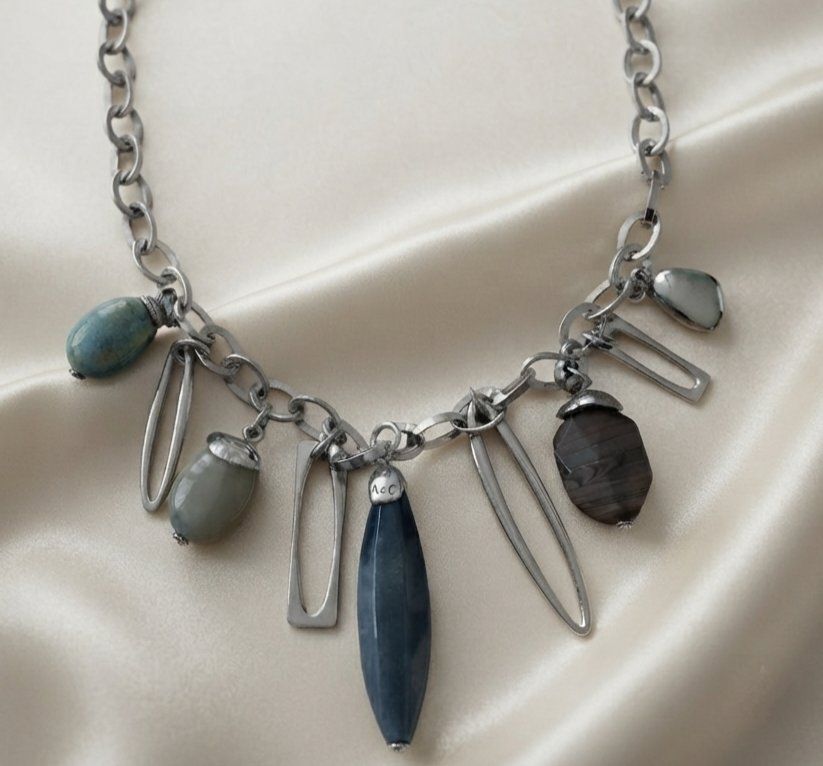 Catenine: Raffiniert  Designer Collier von A&C- Neu – Nuovo e nell'imballaggio originale da Uetikon am See venduto da Springdream 3