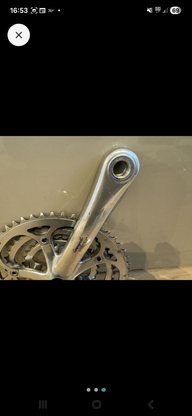 Campagnolo Pezzi di ricambio: Campagnolo Racing 3fach Kurbel – Usato da Hombrechtikon venduto da geromfu