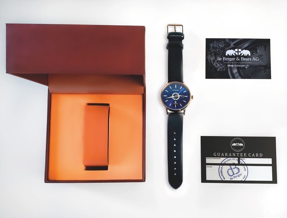 Orologi: De Berger "Sailors Edition" Uhr – Nuovo (secondo la descrizione) da Adliswil venduto da TV-Link 4