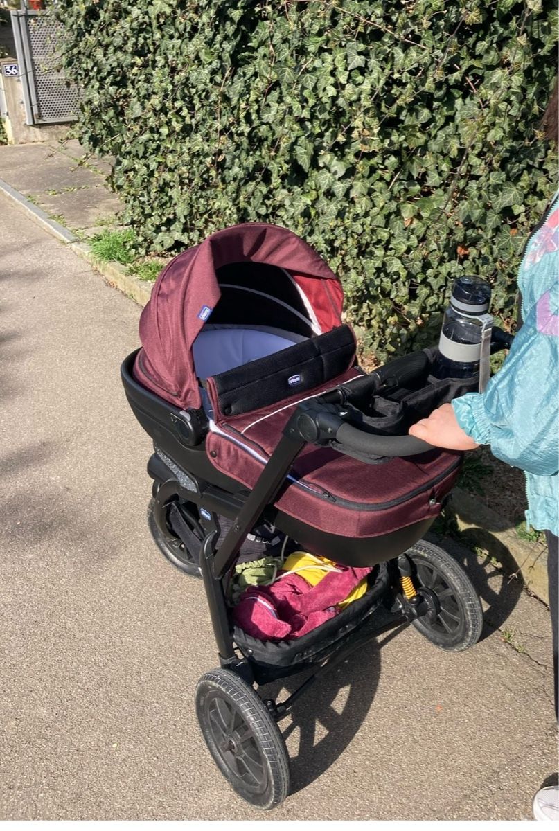 Kinderwagen Chicco Activ3 Trio 3-in-1 burgundy red (Gebraucht) in  Winterthur fr CHF 300  nur Abholung auf Ricardo kaufen