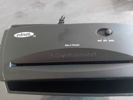 Aktenvernichter ednet S5 schwarz