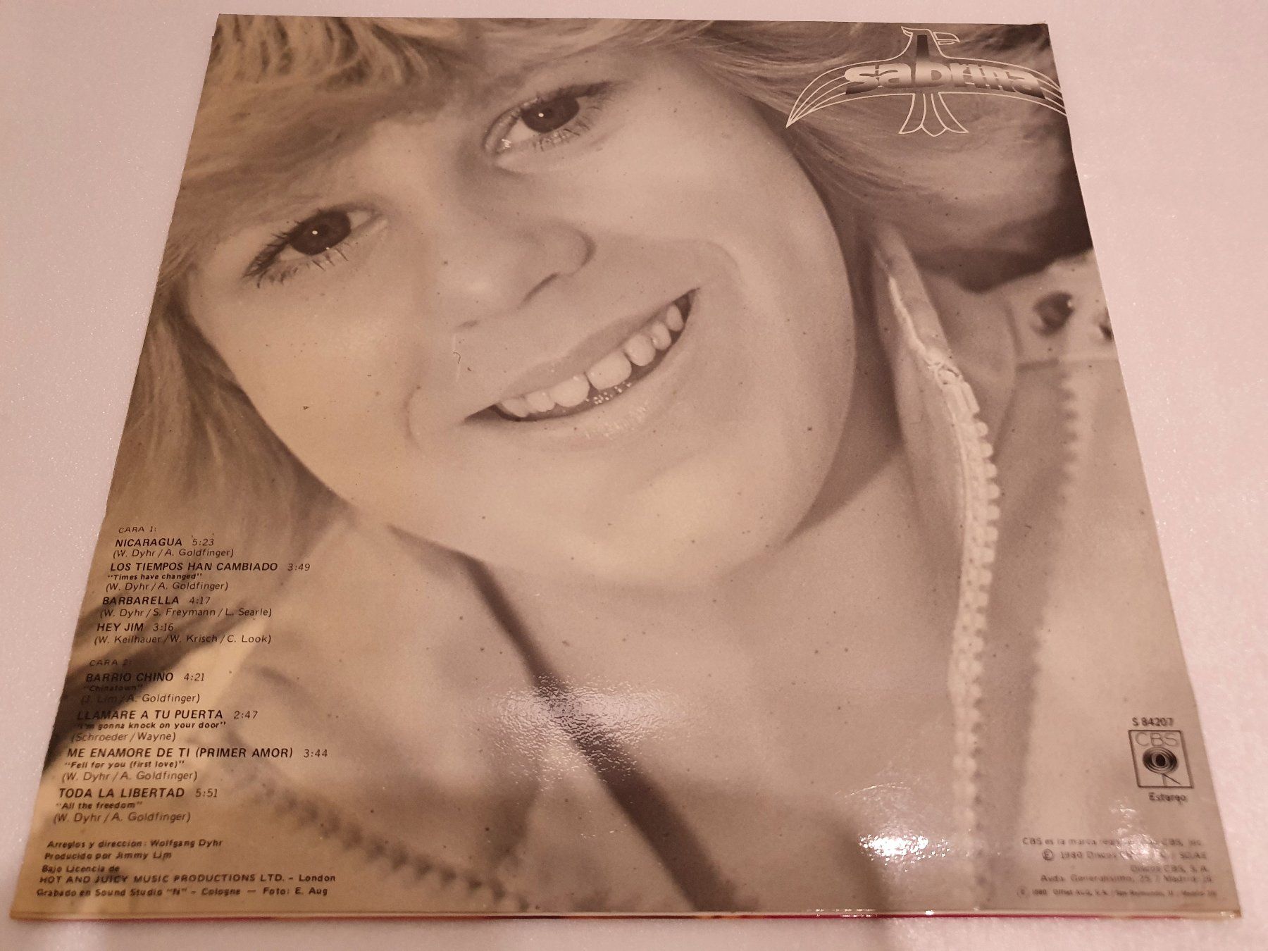 Schallplatten: Sabrina – Sabrina – Gebraucht aus Uster von Vinyl-Leidenschaft 1