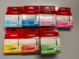 Canon Pixma 8 tinten sehr viele