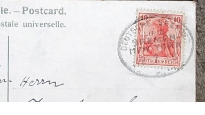 Cartoline postali: Jungfernfahrt PRINZ FRIEDRICH WILHELM – Usato da Lufingen venduto da Rac0 3
