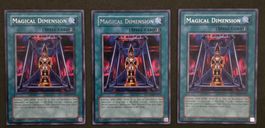 Yu-Gi-Oh! 3x CP02-EN011 Magical Dimension (Rare) PlaySet NM