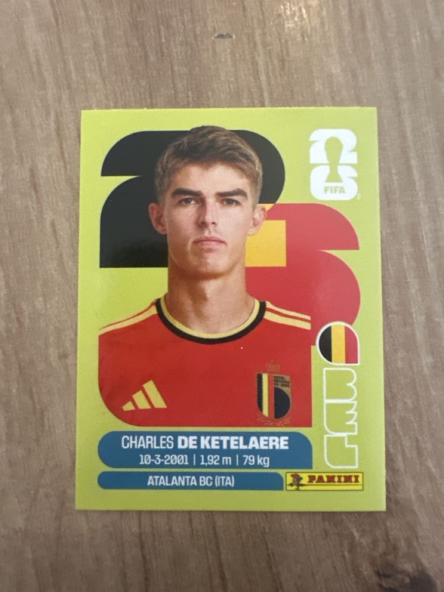 Panini Carte collezionabili: Panini WM2026 - BEL17 – Nuovo (secondo la descrizione) da Düdingen venduto da SwissBricks