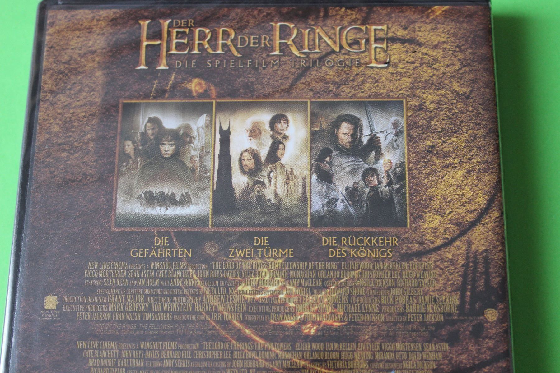 Alle DVDs: DER HERR DER RINGE TRILOGIE 3DVDs originalverpackt – Neu und originalverpackt aus Tübach von JamesStone 2