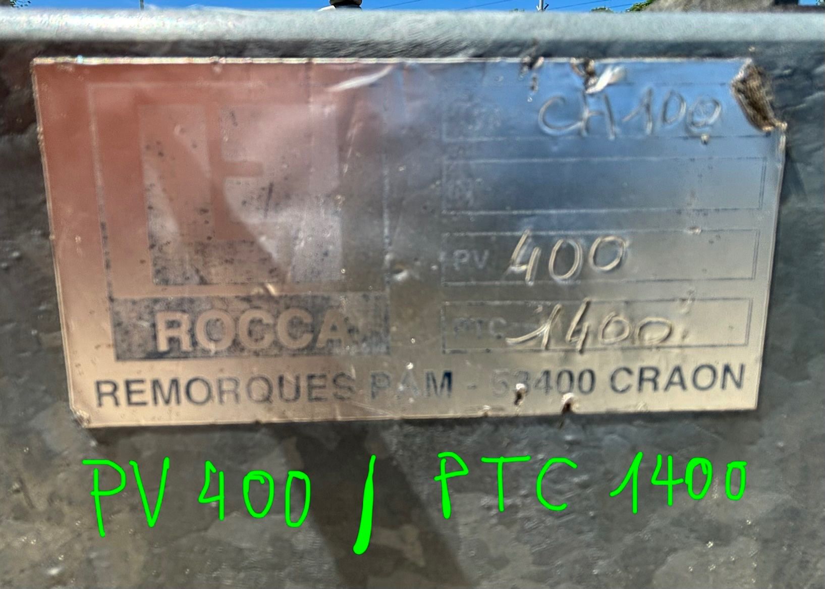 Rimorchi: Remorque de bateau (ber) – Usato da Grandson venduto da zebiol 4