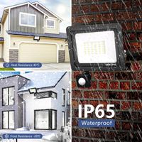 30W LED Strahler mit Bewegungsmelder IP65 Außen