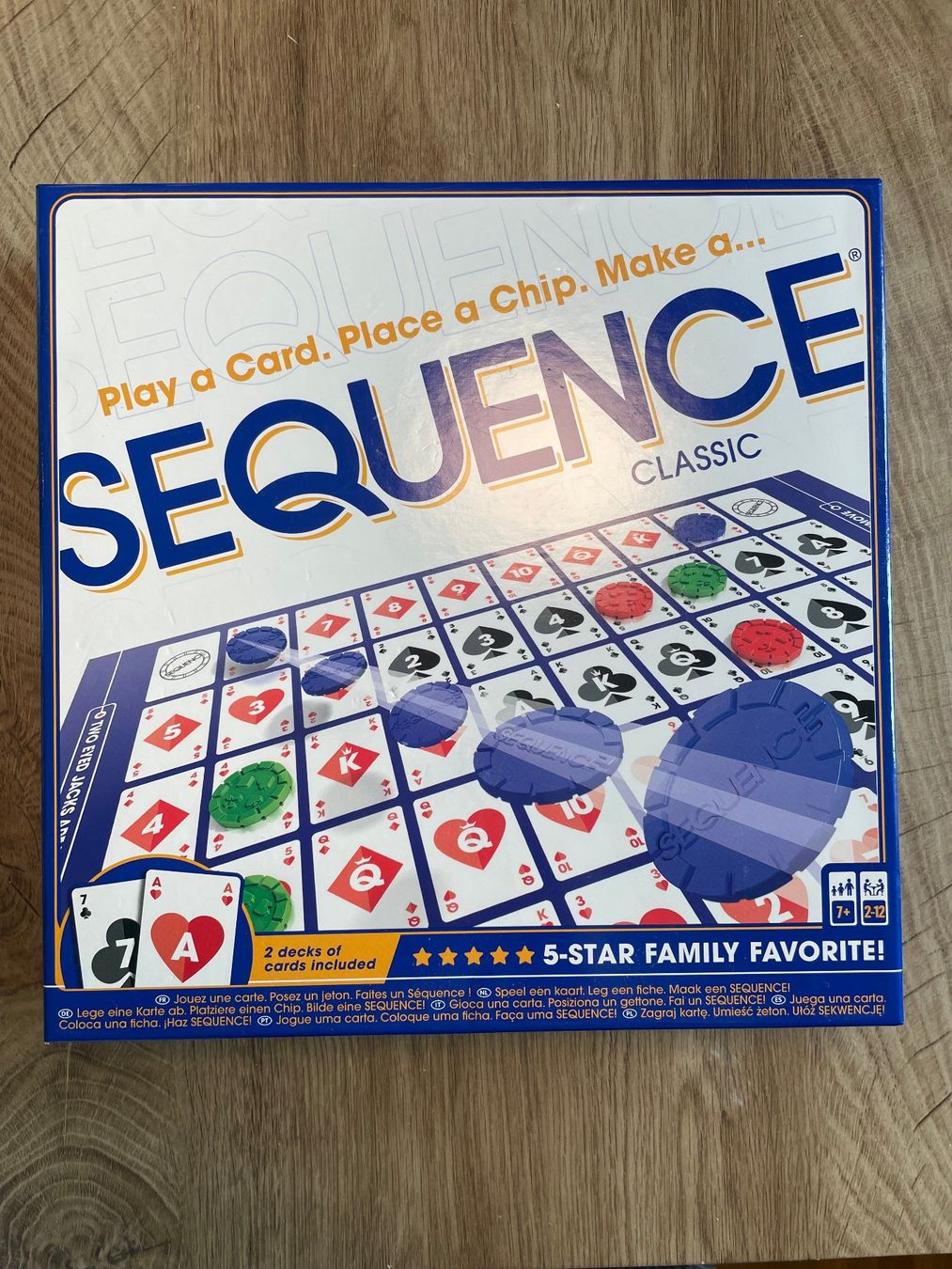 Giochi: Brettspiel Sequence Classic, neuwertiger Zustand – Usato da Zürich venduto da tec_x6p8