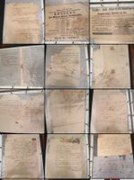 Alte  / Briefe, Zeitungsartikel & Dokumente, 1869!