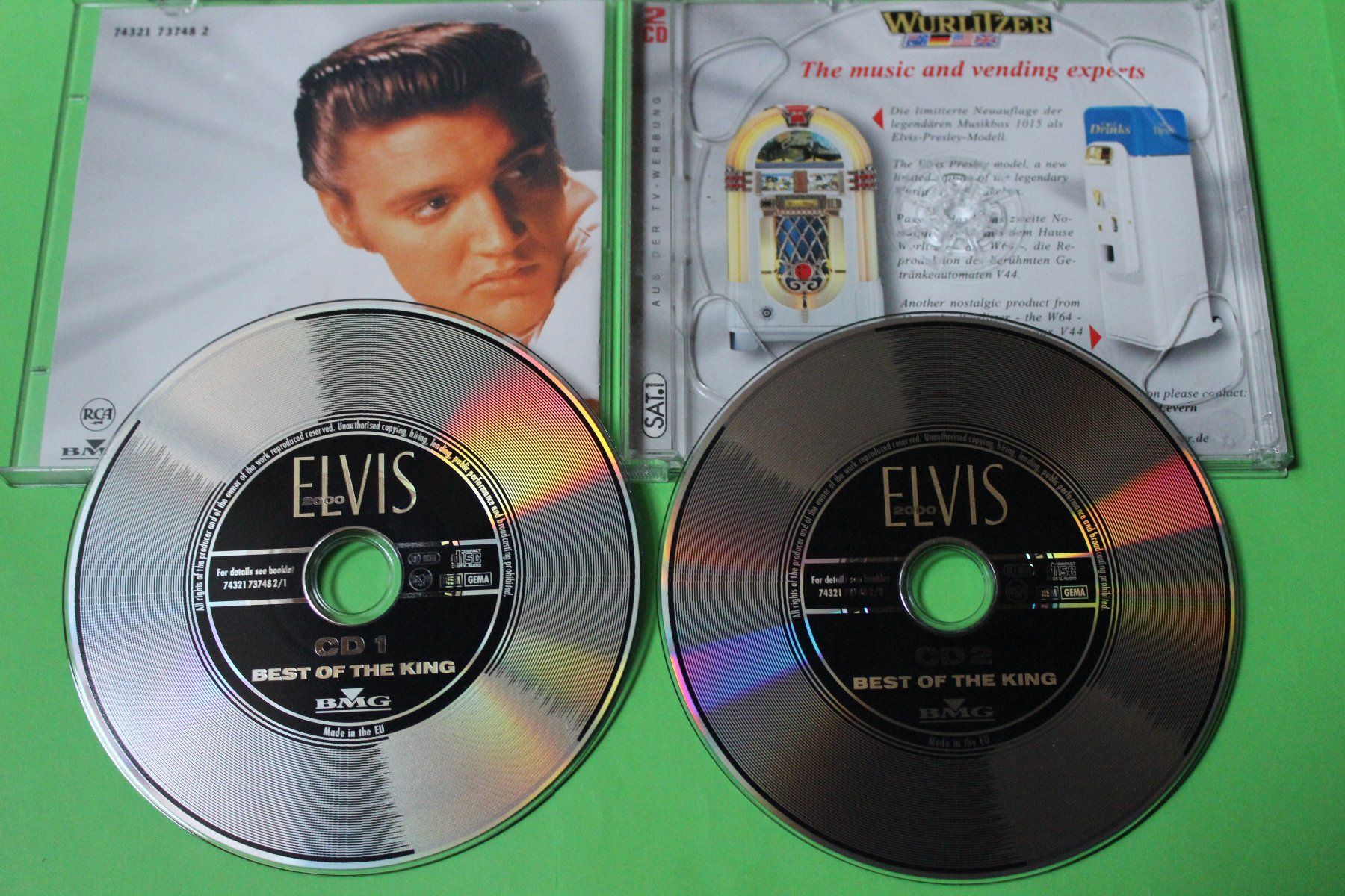 CD: Elvis Presley - Elvis 2000 2CDs vergriffen – Usato da Tübach venduto da JamesStone