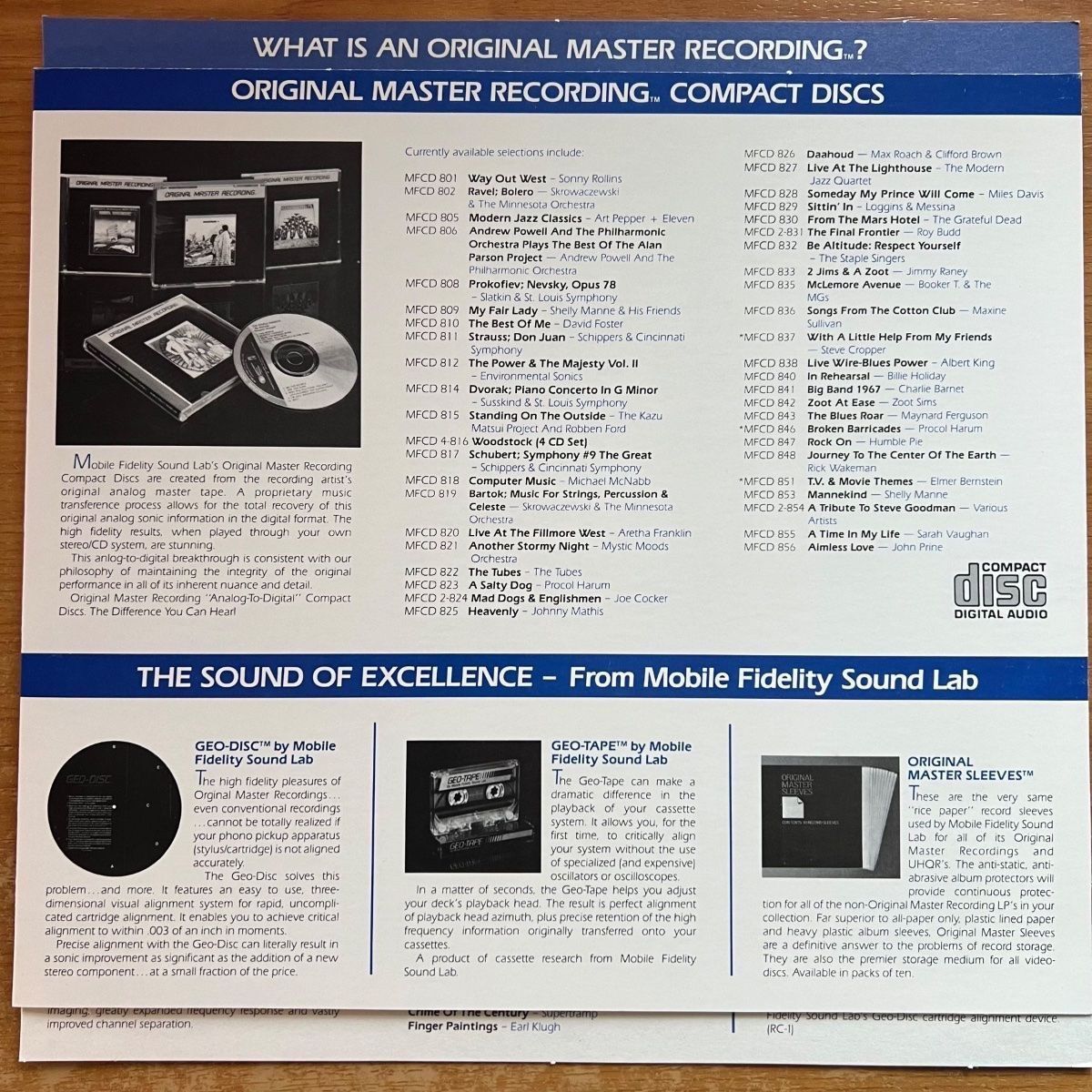 Schallplatten: Beatles - Please Please Me / Audiophile MFSL 1983 - TOP – Gebraucht aus Gais von soundcave57 2