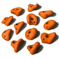 ALPIDEX 12 L Klettergriffe SPORTY ORANGE