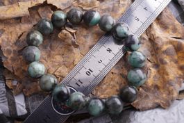 Smaragd   11,6mm   Top  Kugel  Armband   Topstone