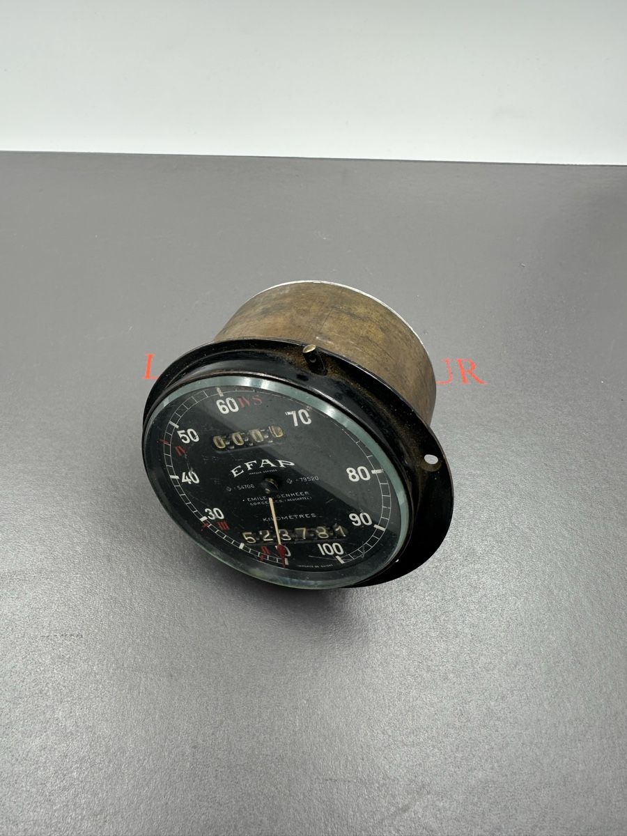 Saurer Tutti i ricambio: EFAP Oldtimer Tachometer Kilometerzähler Saurer Berna FBW CH – Usato da Oberbüren venduto da dreikapuziner 2