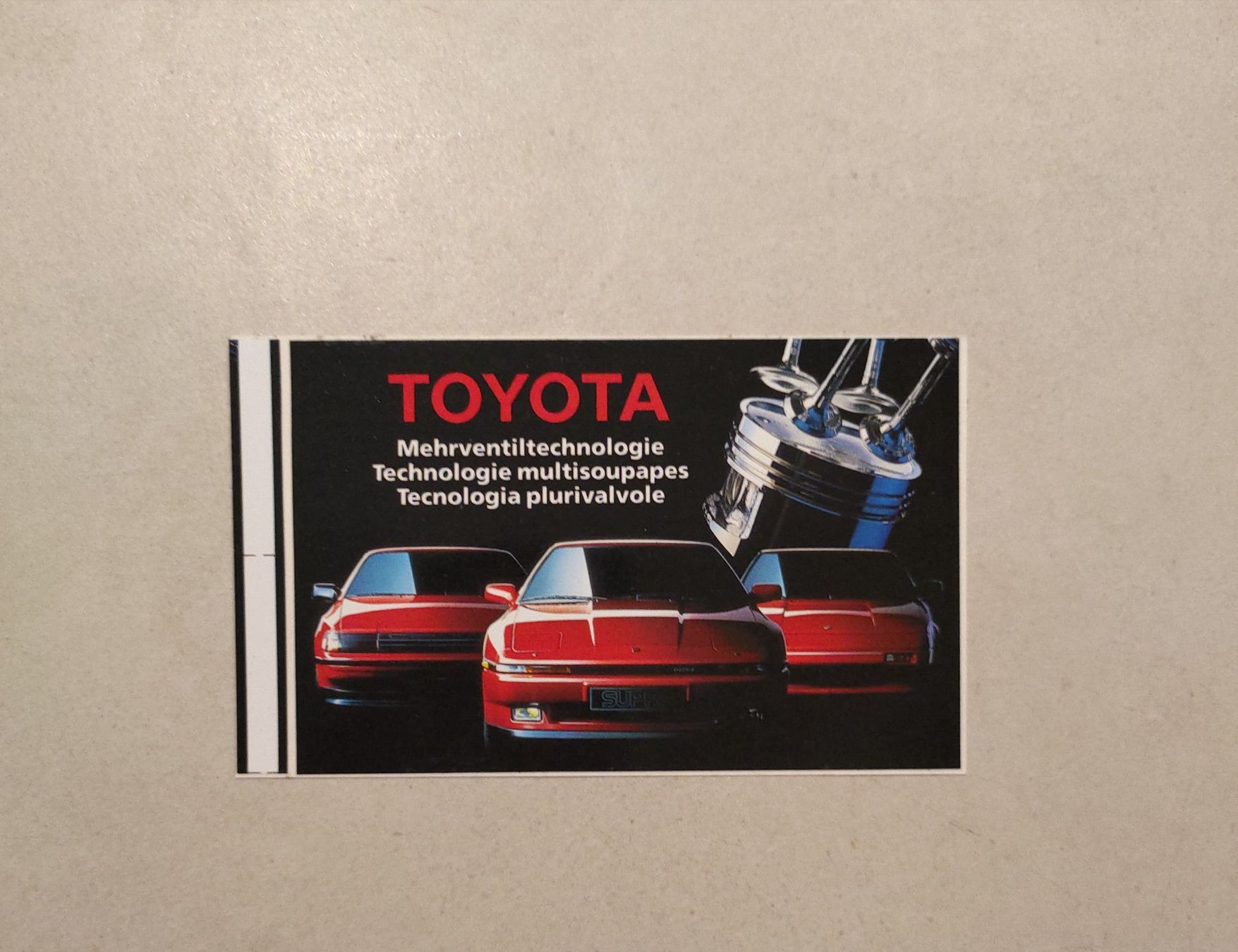 Sticker: Toyota Aufkleber – Nuovo (secondo la descrizione) da Wetzikon ZH venduto da Douglas-MD-11