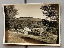 Photo Karte / Pension Waldheim Erika Ebnet ob Ramiswil 1947