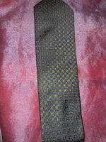 Elegante Krawatte CANDA grün/grau, Muster, Herrenmode