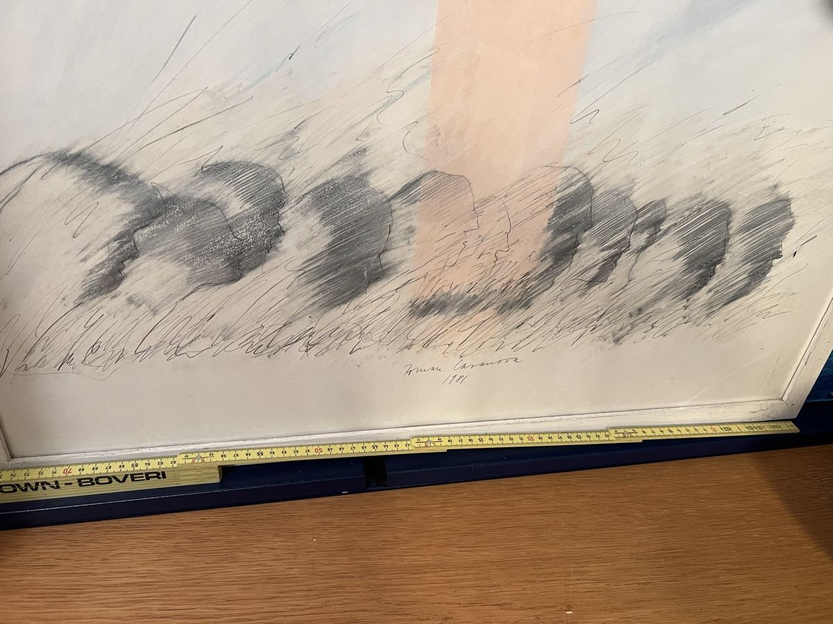 Dipinti: Gemälde Bild Original Casanova Aquarell auf Papier – Usato da Niederrohrdorf venduto da beniledergerber 6