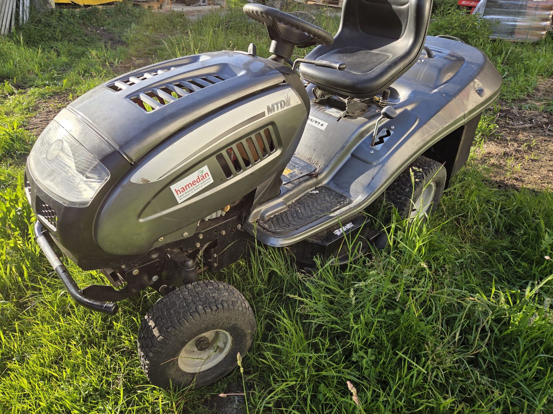 Mtd Tondeuses à gazon: occasion Rasen Traktor Mtd  – D'occasion à Brislach par HAMDIEPF 2