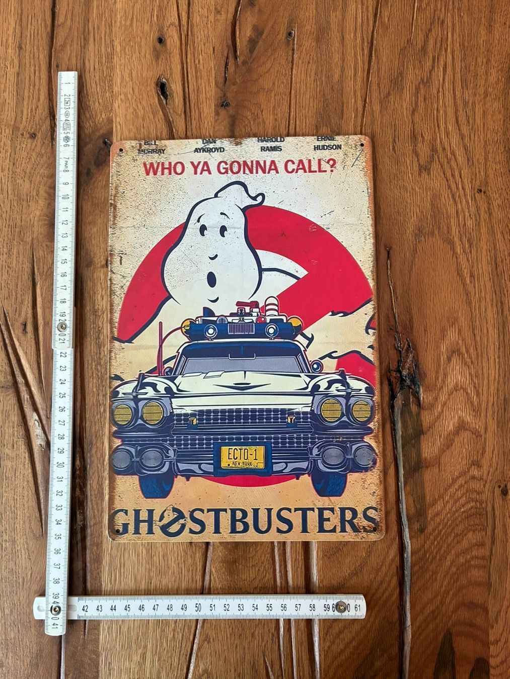 Giocattoli: Ghostbusters - Schönes Blechschild - 20 x 30 CM - neu!!! – Nuovo e nell'imballaggio originale da Bremgarten AG venduto da Eurotiz 1