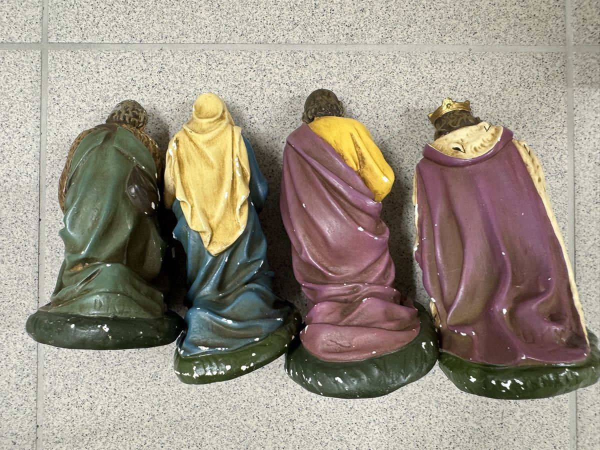 Statuette: Krippenfiguren Keramik,20-teilig – Usato da Felsberg venduto da kat_v2cm 6