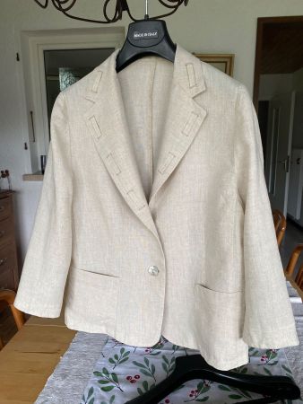 Neuw. Sommerblazer Leinen-Baumwollmix Gr. 40/42