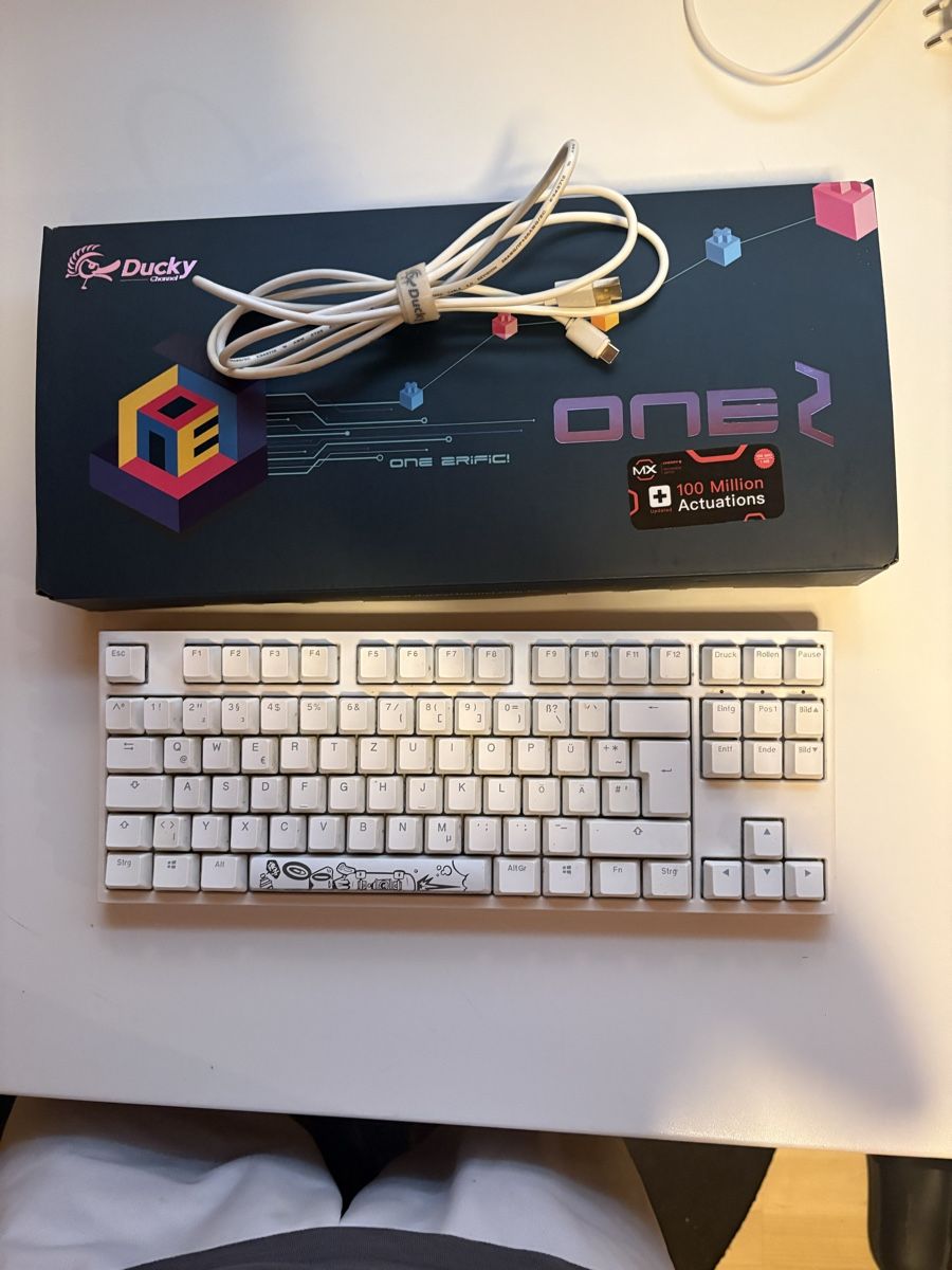 Ducky Claviers: Ducky One 2 80% White Tastatur – Neuf (Voir description) à Zwillikon par nti_j8gs 5