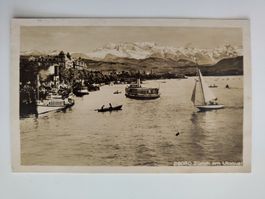 Dampfschiffe, Zürichsee, Utoquai  dat. 1928?