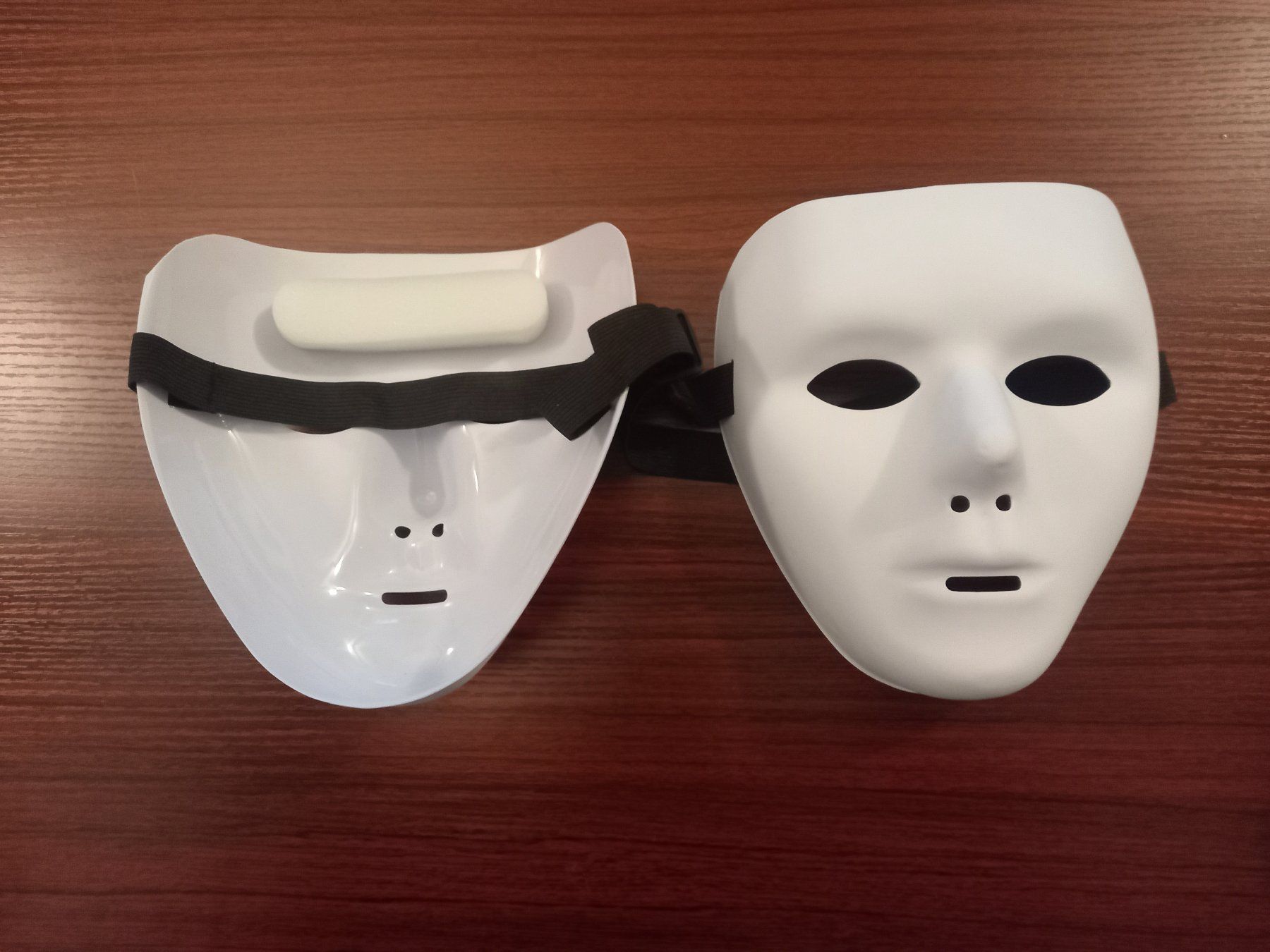 Masken: 20x Maske Masquerade weiss / Masque blanc Masquerade – Neu und originalverpackt aus Bremblens von LOVA-MUSICA-SHOP 3