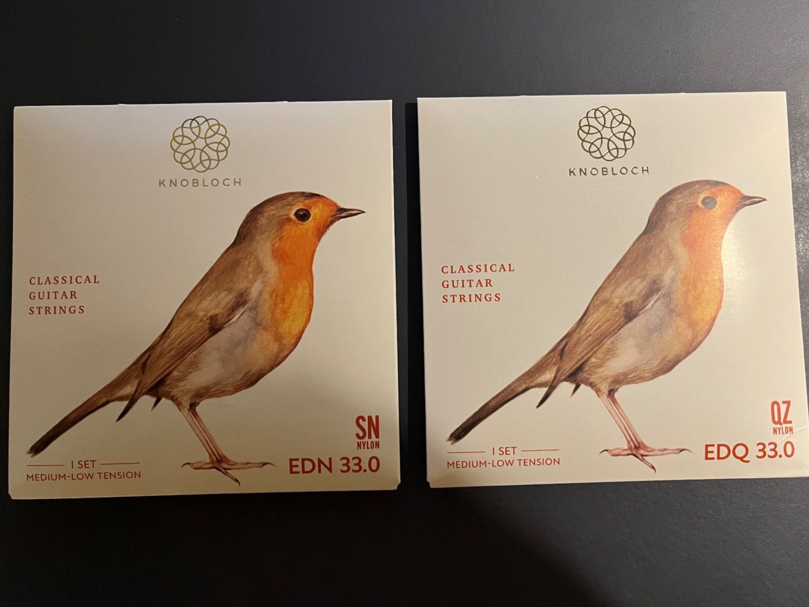 Strumenti musicali: Knobloch Ertihacus Medium-Low Tension QZ & SN – Nuovo e nell'imballaggio originale da Uster venduto da jastroem