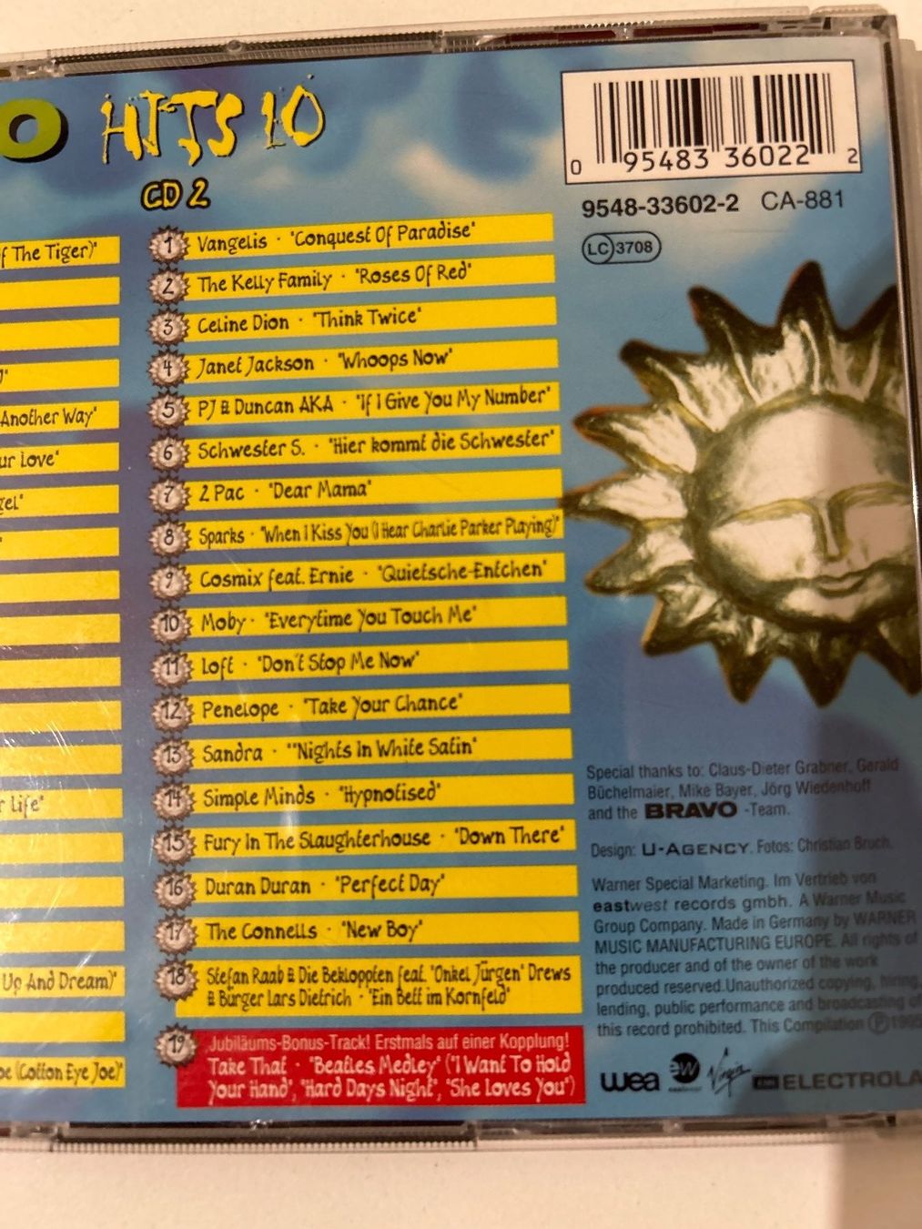CDs: CD- Bravo Hits 10 – Gebraucht aus Guntershausen von Gloominati 3