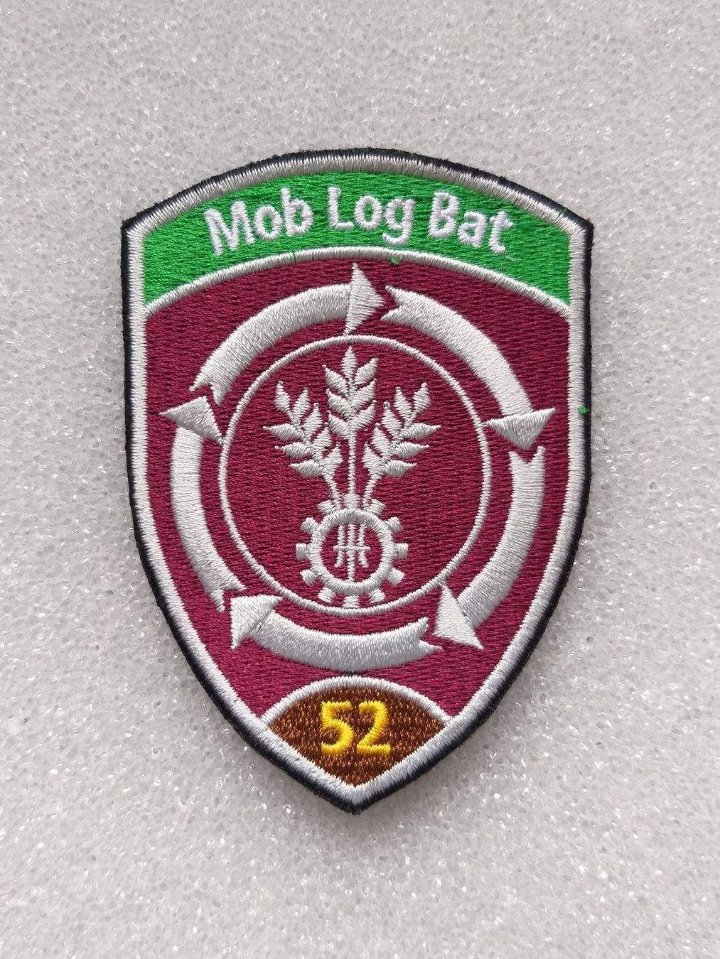 Placchette & Badge: Verbandsabzeichen Mob Log Bat 52 Kp 2 – Usato da Bauma venduto da SwissMilitaria